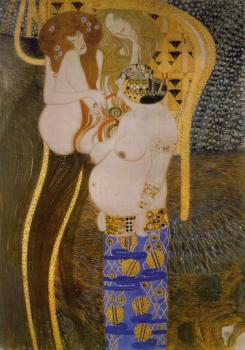 Gustav Klimt : klimt unchastity